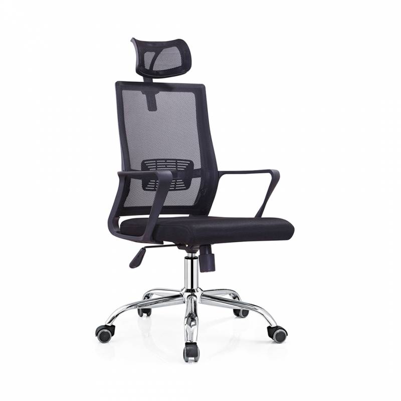 Silla Ergonómica Ejecutiva Con Cabecera Cervical E4669