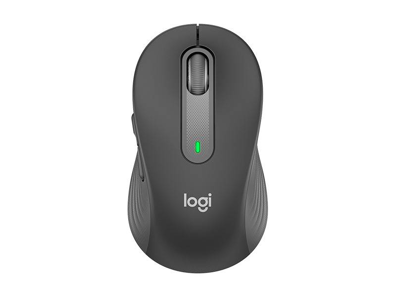 Mouse Inalámbrico Logitech Grafito Signature M650 Grande Izquierdo.