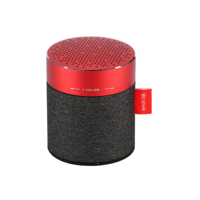 Parlante Portã¡Til K52R Wesdar Rojo Bluetooth