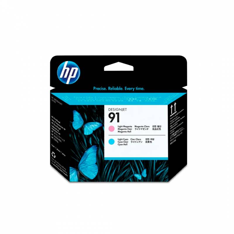 Cabezal Original Hp Light Magenta Y Light Cyan C9462A (91)