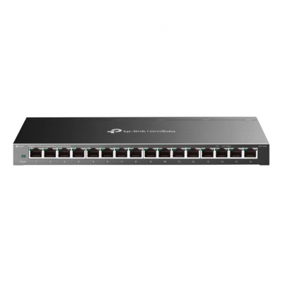 Switch Tp-Link Ds116Ge  16 Puertos Gigabit, Easy Smart -  10/100/1000Mbps.- Carcasa Metálica