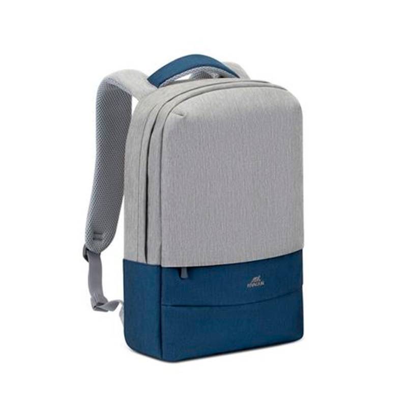 Mochila Prater 15.6 15L Grey/Dark Blue 7562 Rivacase