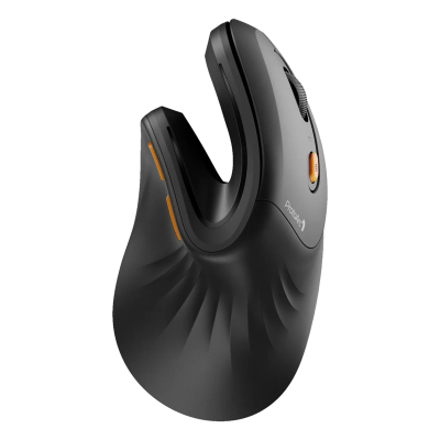 Mouse Ergonã³Mico Vertical Protoarc Em11-Nl Inalã¡Mbrico Bluetooth + 2.4Ghz 2400 Dpi Negro