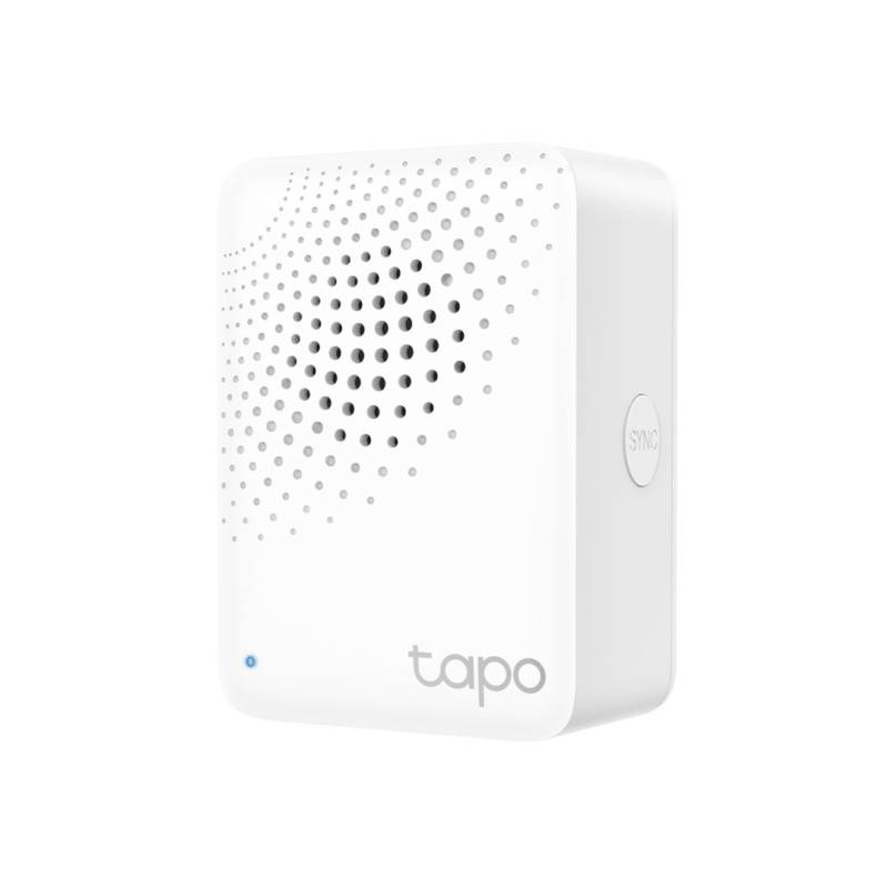Hub Inteligente Tapo H100 Tp-Link 64 Dispositivos Alarma Iot Zigbee 2.4 Ghz Blanco