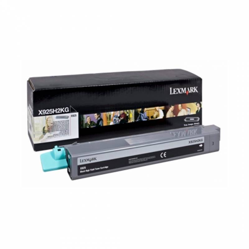Toner Original Lexmark X925H2Kg Negro. Rendimiento 8.500 Copias.