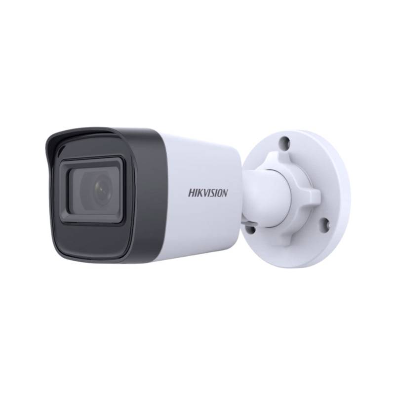 Cámara De Red Fija Tipo Bala De 2 Mp Hikvision Ds-2Cd1021G0-I Cctv