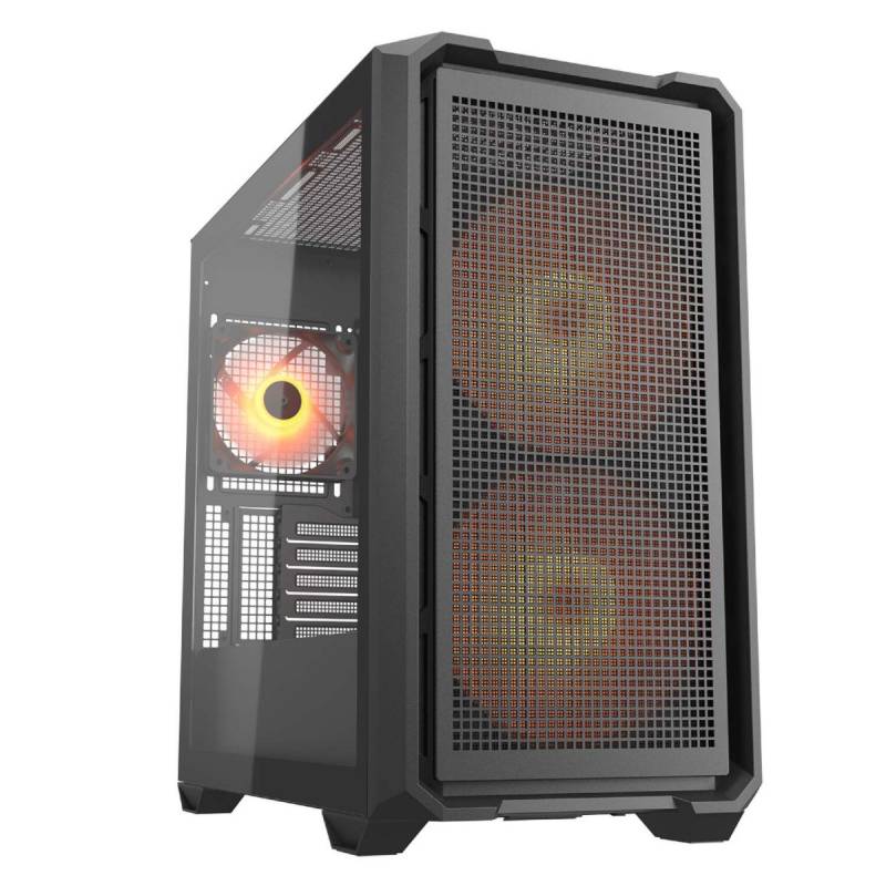 Gabinete Mx600 Mini Rgb 385Gc90.0001 Cougar Black Mini Tower