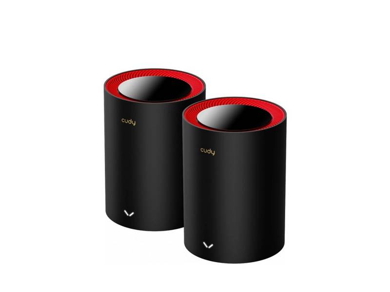 Pack 2 Sistemas De Red Wifi 6 Mesh Cudy Ax3000 2 Puertos Gigabit.