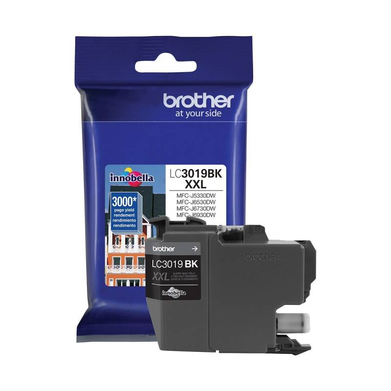 Cartucho De Tinta Brother Original Negro. Lc3019Bk