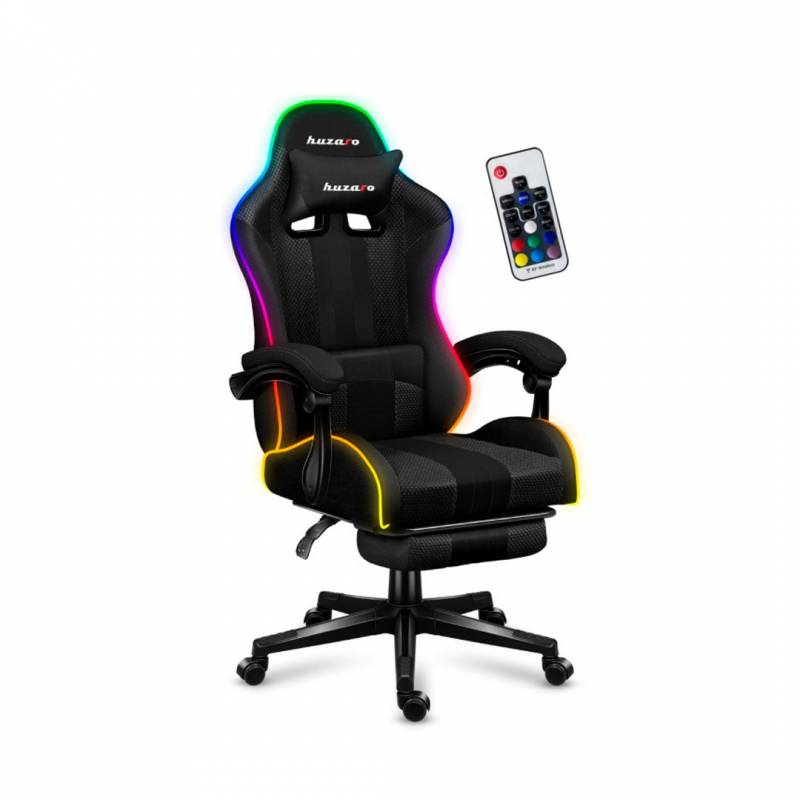 Silla Gamer Huzaro Hz - Force 4.7 Rgb Negro.