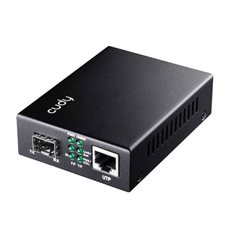 Convertidor De Medios Ethernet Gigabit Mc220 Cudy