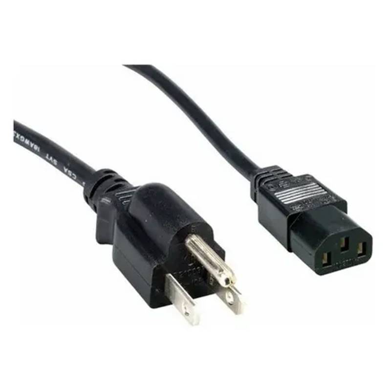 Cable De Poder Schuko Negro Oem Negro