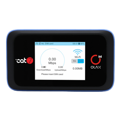 Router Portã¡Til Olax Mt60 4G Lte Cat 7 Dual Band 2,4/5,8Ghz 4000Mah