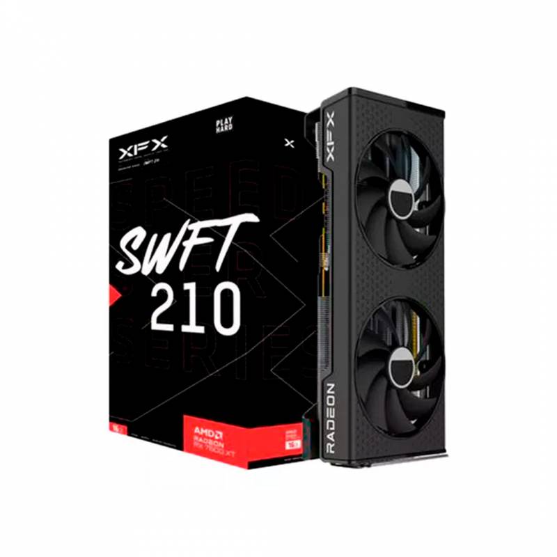 Tarjeta De Video Vga Xfx Rx7600Xt Speedxter Swift 16Gb