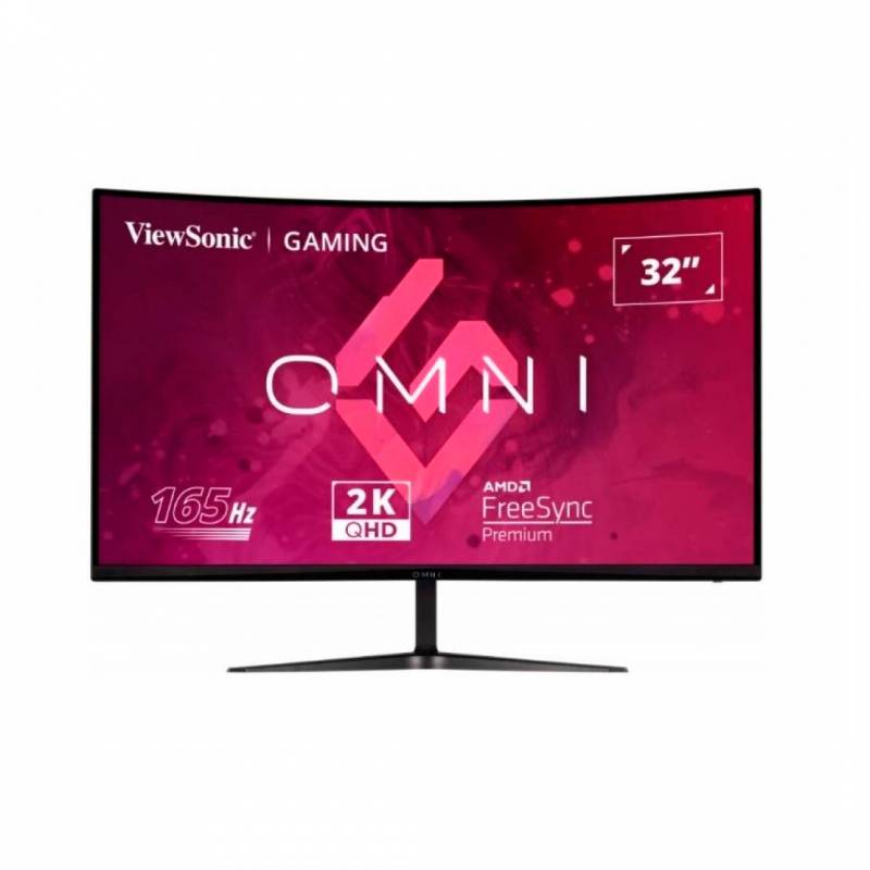 Monitor Gamer Viewsonic Omni 32 2K 165Hz Curvo Freesync