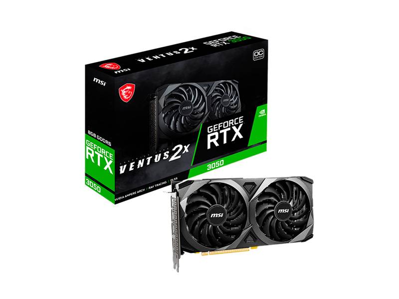 Tarjeta De Video Msi Geforce Rtx 3050 Gaming X 6G.