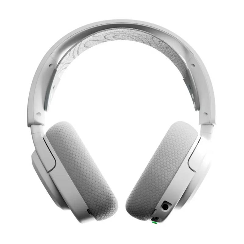Auriculares Gamer Steelseries Arctis Nova 3P Wireless White Bluetooth 5.3 / 2.4 Ghz Usb-C Blanco
