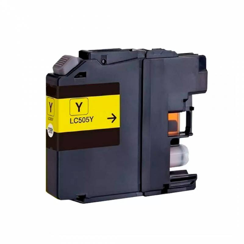 Cartucho De Tinta Brother Compatible Lc-105Y Amarillo Rendimineto 1.200 Páginas