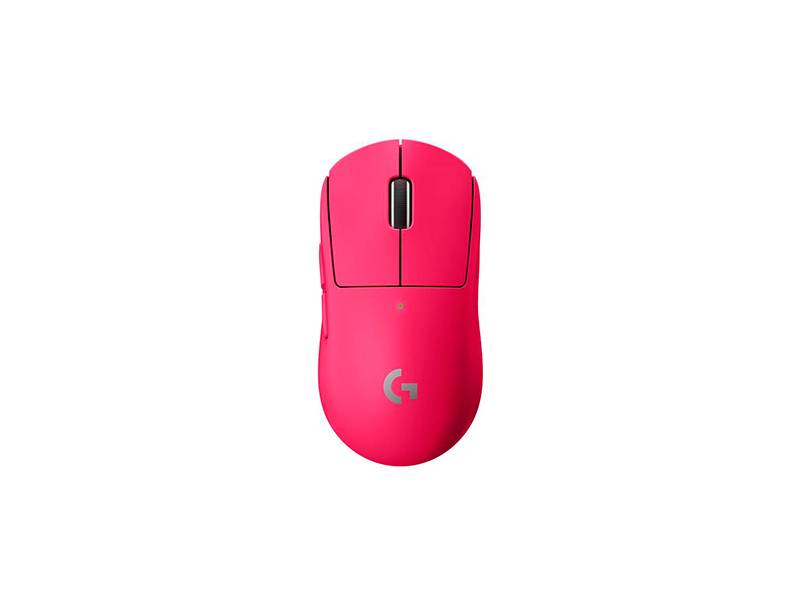 Mouse Gaming Logitech Pro X Superlight Magenta Inalámbrico