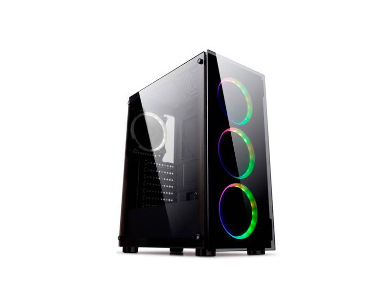 Gabinete Gaming Perseo 3 Fanes Argb