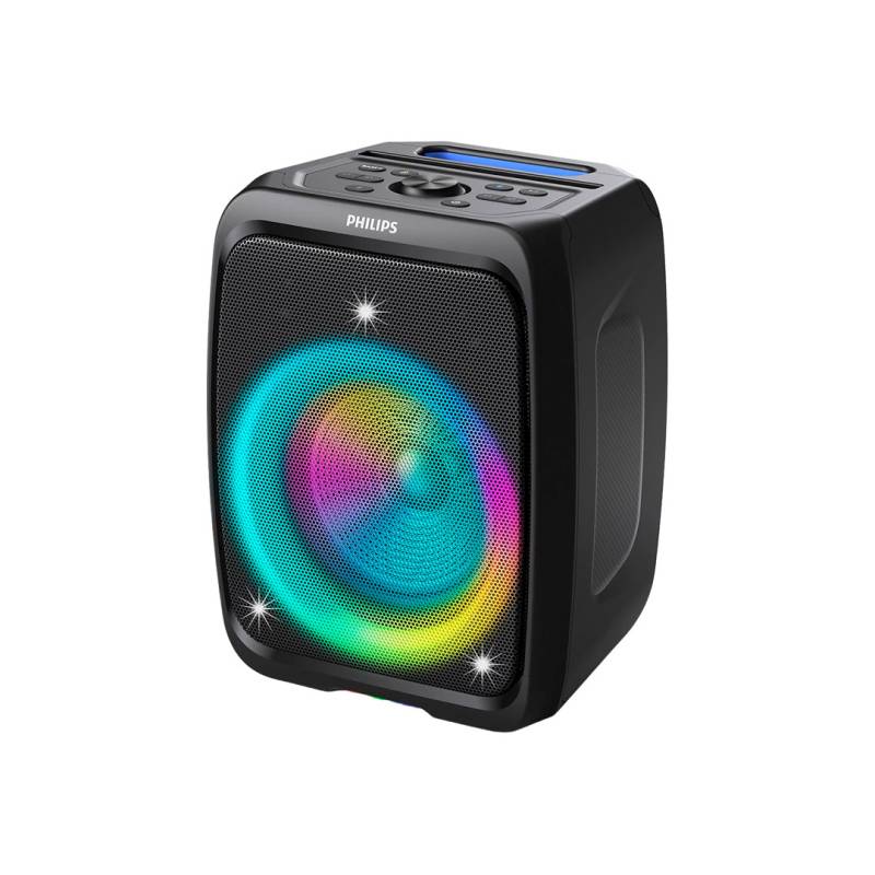 Parlante Inalã¡Mbrico Tax3000/37 Philips Bluetooth 6 120W Tws Negro