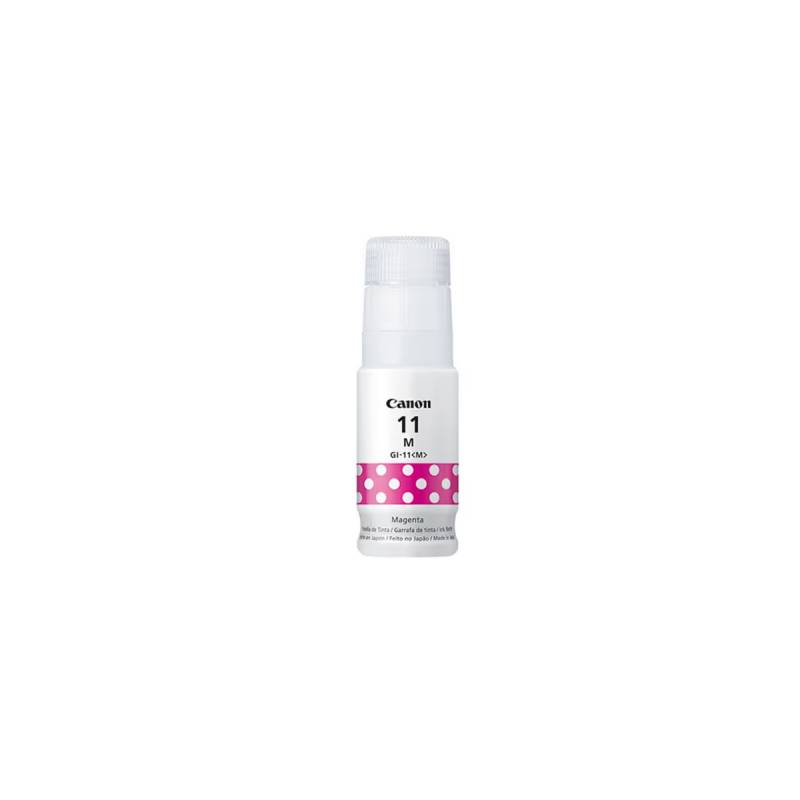 Botella De Tinta Original Canon Gi-11 M Magenta 70 Ml Â€“ 4535C001Aa