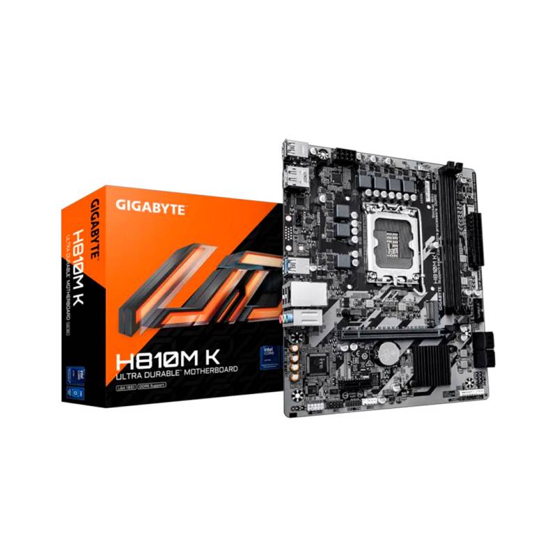 Motherboard H810M K Gigabyte Intel Lga1851 Micro Atx Ddr5