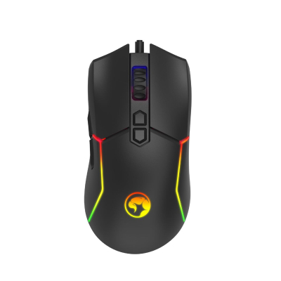 Mouse M655 Marvo Ã“Ptico Gaming Negro