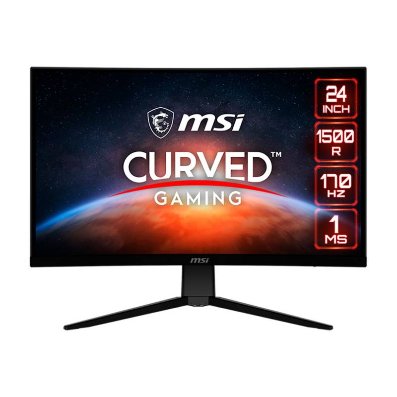 Monitor Gaming Curvo Optix G242C Msi 23.6 Fhd 170Hz Negro