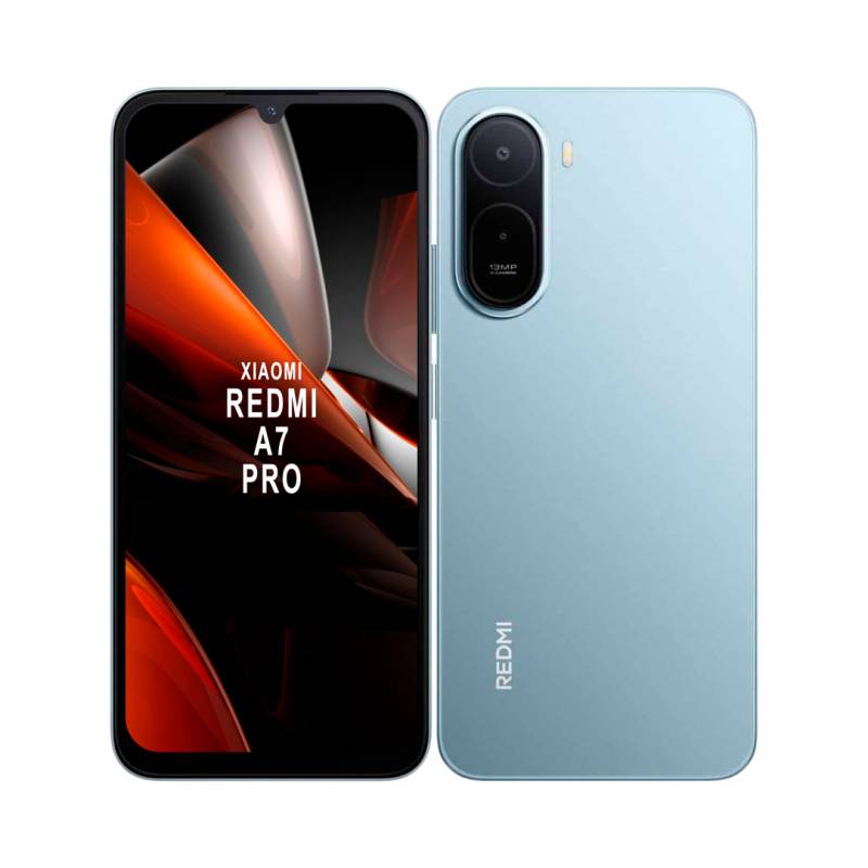 Smartphone Redmi A7 Pro Xiaomi 4Gb 64Gb Dual Sim 6.9 120Hz Azul