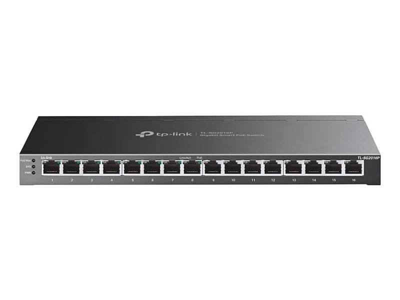 Switch Escritorio Tp-Link 16-Port Gbit Tl-Sg2016P