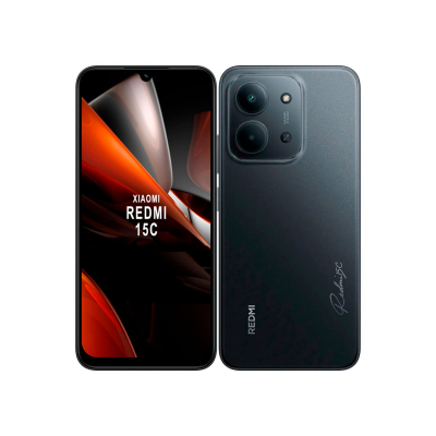 Smartphone Redmi 15C Xiaomi Dualsim 4Gb 128Gb 4G Midnight Black