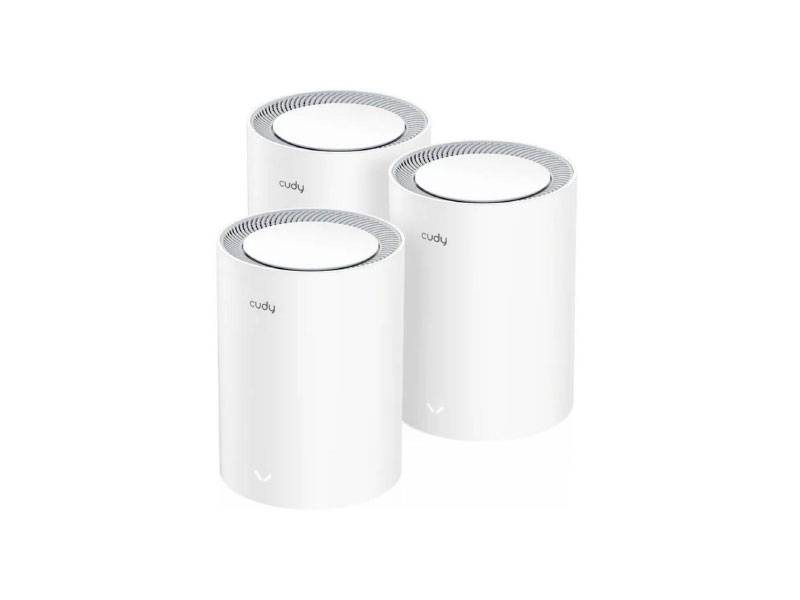 Pack X3 Sistema Wifi Mesh Cudy Ax1800.