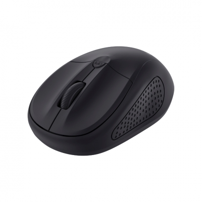 Mouse Trust Primo Inalã¡Mbrico 1600 Dpi Negro Mate