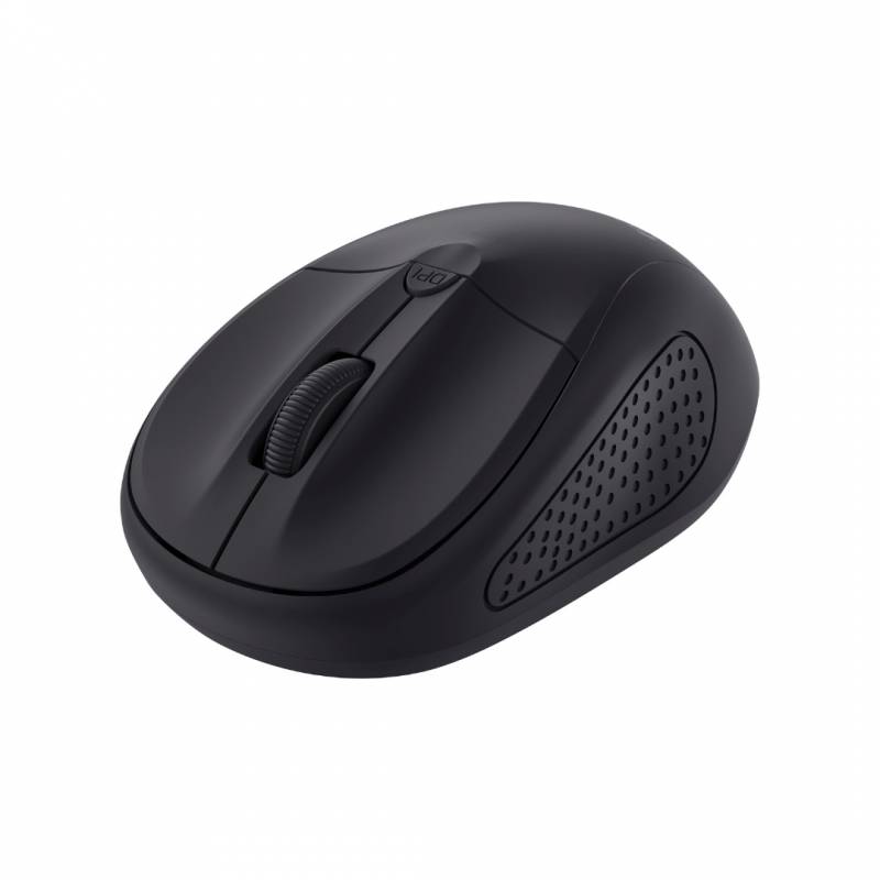 Mouse Trust Primo Inalã¡Mbrico 1600 Dpi Negro Mate