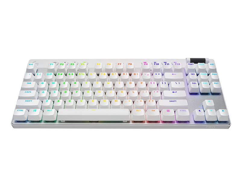 Teclado Gaming Logitech Pro X Gaming Tkl Blanco