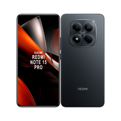 Smartphone Redmi Note 15 Pro Xiaomi Dualsim 8Gb 256Gb 4G Negro