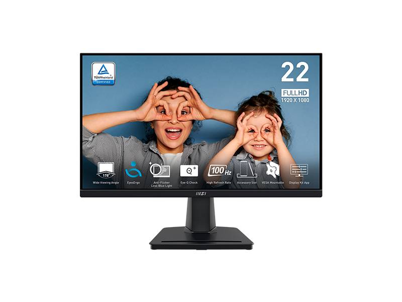 Monitor Msi Pro Mp225V 22 100Hz