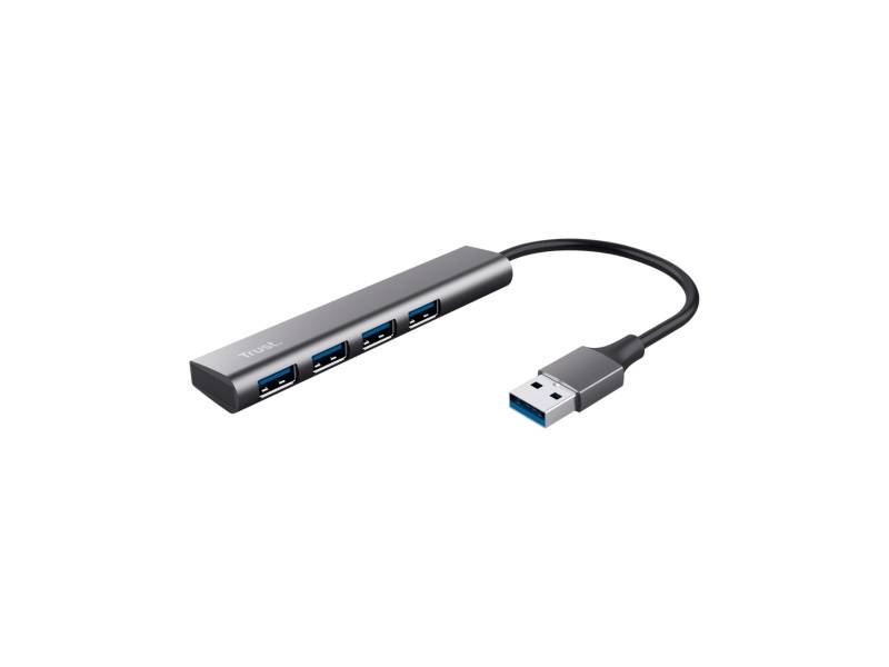 Hub Usb Trust 24947 Halyx 4 Puertos Usb 3.2.