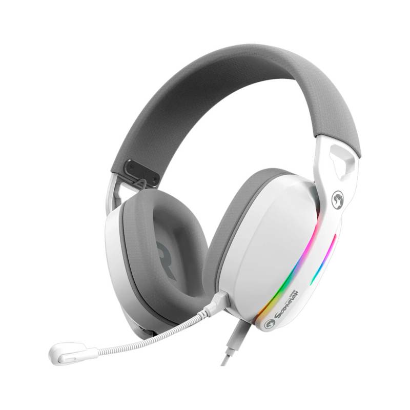 Auriculares Gaming Cableados Marvo Hg9086 Rgb
