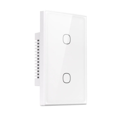 Interruptor Inteligente T6-2C-120M 6920075743401 Sonoff Matter Wi-Fi Blanco 2 Gang