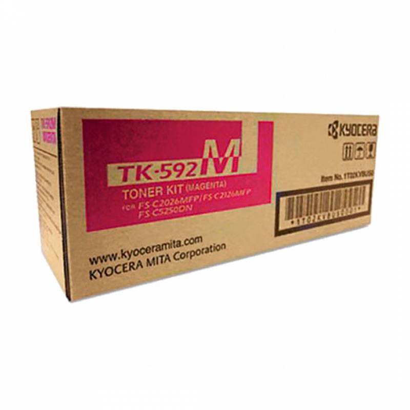 Toner Original Kyocera Magenta. Tk-592M