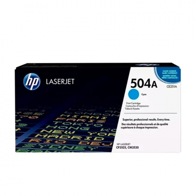 Toner Original Hp Ce251A Cyan. Rendimiento 7.000 Copias.