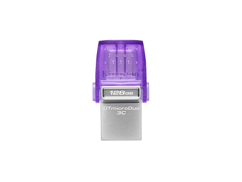 Pendrive Kingston Datatraveler Microduo 3C 256Gb Usb 3.2 Gen 1 Usb-A + Usb-C