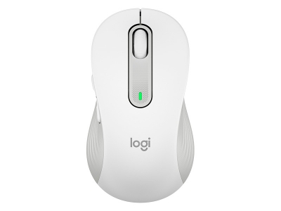 Mouse Inalámbrico Logitech Signature M650 Grande Blanco