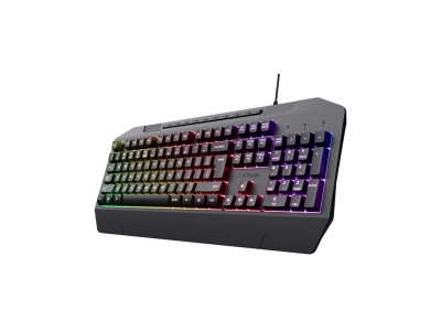Teclado Gaming Trust 24998 Gxt836  Evocx Negro.