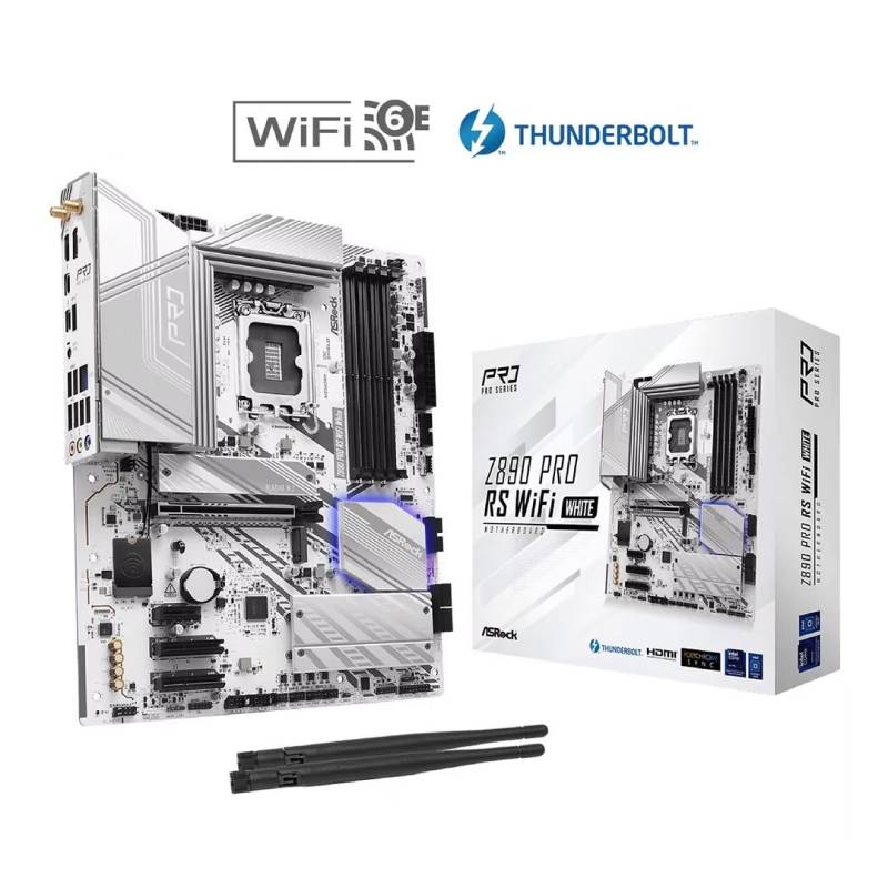 Motherboard Z890 Pro Rs Wifi Whi 90-Mxbqc0-A0Uayaz Asrock