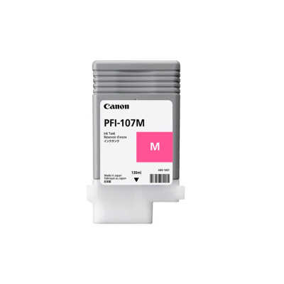 Cartucho De Tinta Canon Original Pfi-107M Magenta P/ Plotter Ipf670 /Ipf770