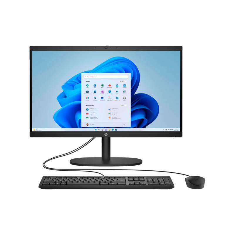 Equipo All In One Hp 21,45 N200 8Gb 512Gb Win11