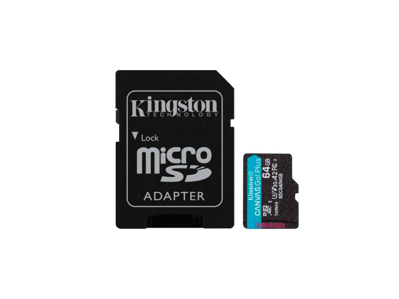 Memoria Micro Sd Kingston Canvas Go Plus G4 64Gb